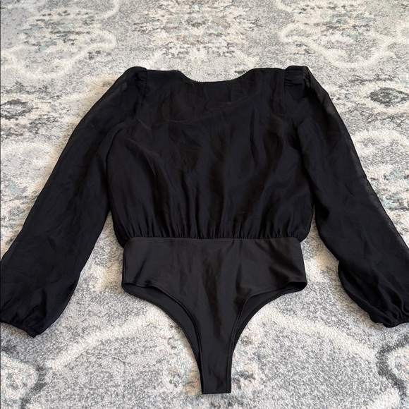 Cami NYC Ingrid Crystal Silk Bodysuit - Picture 8 of 11